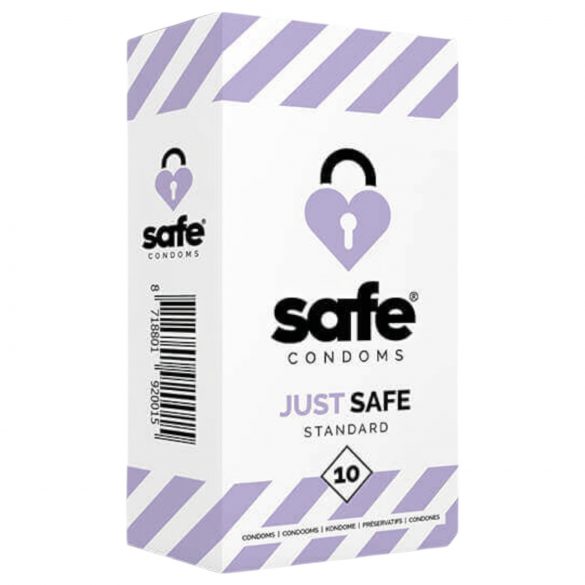 SAFE Just Safe - standardni, kondomi sa ukusom vanile (10 kom)