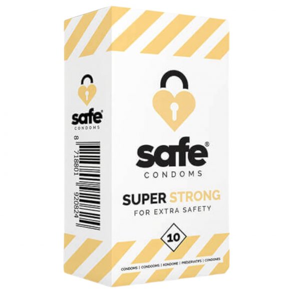 SAFE Super Strong - ekstra jaki kondomi (10 kom)