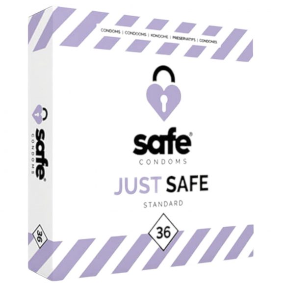 SAFE Just Safe - standardni kondomi s vanilom (36 kom)