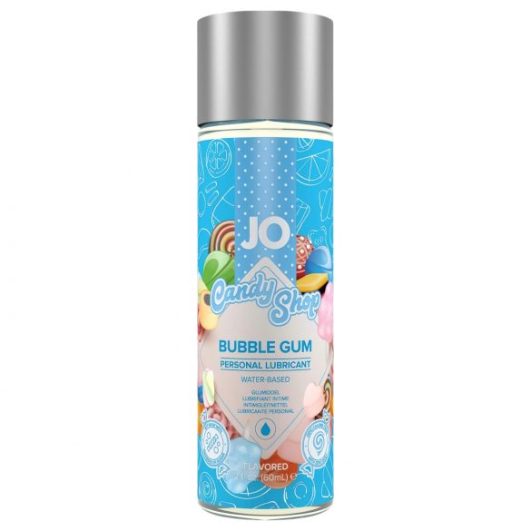 JO Candy Shop Bubble Gum - lubrikační gel na vodní bázi (60 ml)