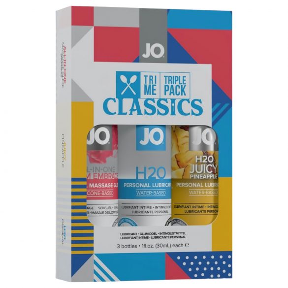 JO System Classics set - lubrikanti 3x30ml