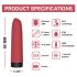 Magic Motion Awaken - pametni, puni se, mini vibrator (crveni)