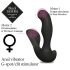 FEELZTOYS Crni Jamba - bežični, grejni analni vibrator (crni)