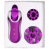 FEELZTOYS Clitella - rotacijski oralni vibrator, punjivi (ljubičasti)