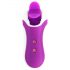 FEELZTOYS Clitella - rotacijski oralni vibrator, punjivi (ljubičasti)