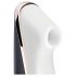 Satisfyer Traveler - prenosivi stimulator klitorisa (crno-beli)