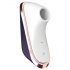 Satisfyer Traveler - prenosivi stimulator klitorisa (crno-beli)