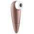 Satisfyer 1 Number One - vodootporni klitoralni stimulator (braon)