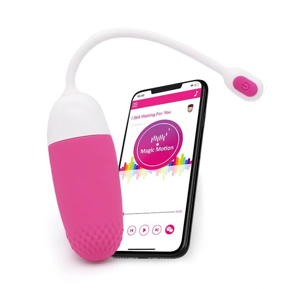 Magic Motion Vini - Pametno vibro jaje (pink-belo)