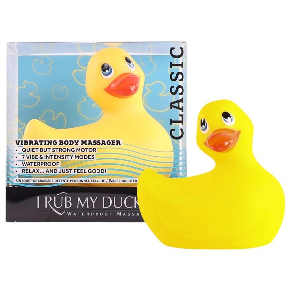 My Duckie 2.0 - hravá kačenka vodotěsný klitorální vibrátor (žlutá)