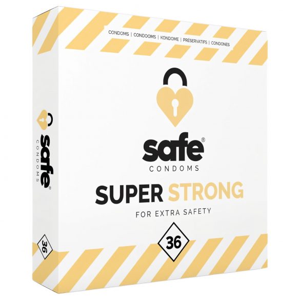 SAFE Super Strong - ekstra jaki kondomi (36 kom)