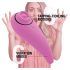 FEELZTOYS Femmegasm - 2u1 punjenje klitoralni vibrator (roze)